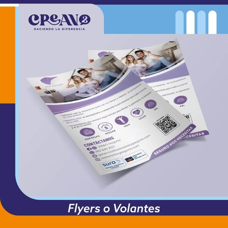 Flyers o Volantes Publicitarios